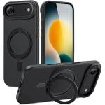 Tech-Protect Magsafe Калъф за iPhone Air, Tech-Protect Magring Case, Черен (5906302330102)
