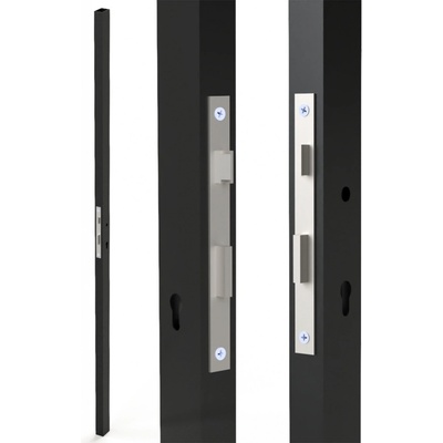 Profil 60x40x2mm H-2000mm se zámkem ZM90/50H, pravý
