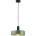 Keter Lighting Пендел HAKI 1xE27/60W/230V зелен/черен (KE0117)