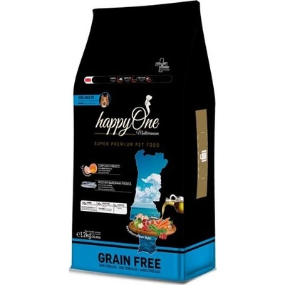 happyOne Mediterraneum Dog sardine 12 kg