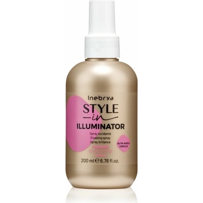Inebrya Style-In Illuminator sprej na lesk a hebkosť vlasov 200 ml