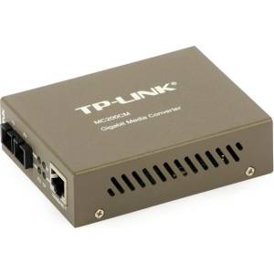 TP-Link Omada MC200CM мрежов медиен конвертор 1000 Мбит-с 850 nm Мулти режим Черен