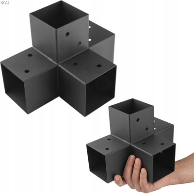 Domax Pätka stĺpa 275x92x185 mm pozinkovaná