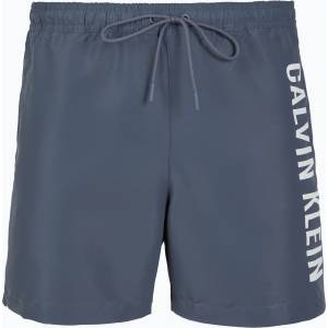 Calvin Klein Мъжки шорти за плуване Calvin Klein KM0KM01092 Intense Power Medium Drawstring grisaille