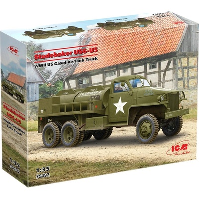 ICM Studebaker US6-U5 WWII US Gasoline Tank Truck 1:35