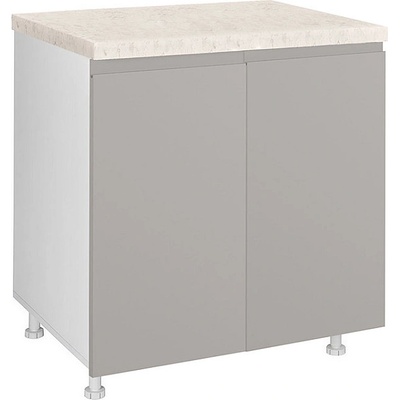 Matis Кухненски шкаф долен с две врати Aura D80 бежов