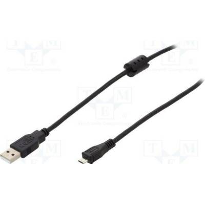 Delock 84903 USB 2.0 Typ-A>Micro-B, 2m, černý