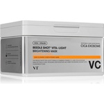 VT Cosmetics Reedle Shot Vita-Light Brightening Mask озаряваща платнена маска с витамин С голяма опаковка 30 бр