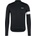 Rapha Мъжка фланелка с дълъг ръкав за колоездене Rapha Core Thermal Long Sleeve Jersey Cycling jersey - Black / White (056-3830-0115)