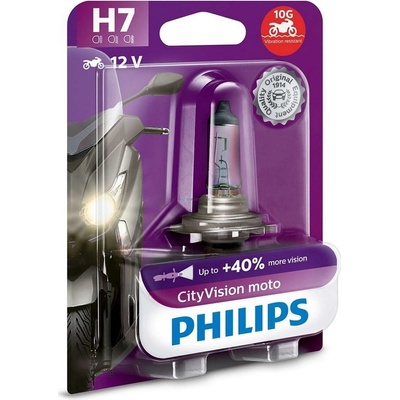 PHILIPS H7 CityVision Moto 1 ks