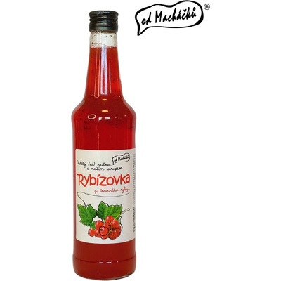 Od Macháčků Sirup Rybízovka červená 0,5 l
