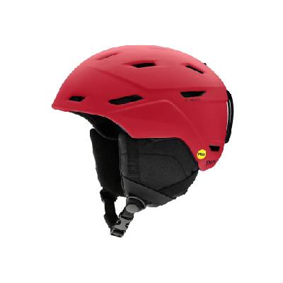 Helma na lyžování Smith Mission MIPS - matte crimson geo