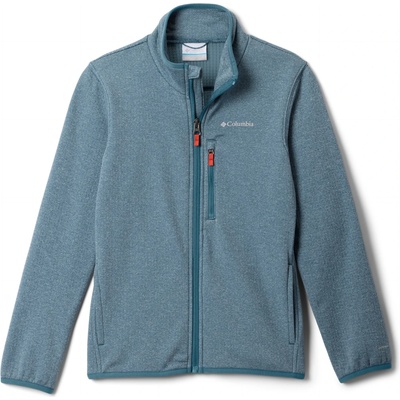 Columbia Детско поларено яке Columbia Kid's Essential Hike Grid Fleece Full Zip Fleece jacket - Everblue (703-6866-0114)