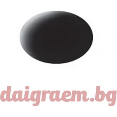 Revell Аква боичка Revell 08 (36108) Черно мат (R36108)