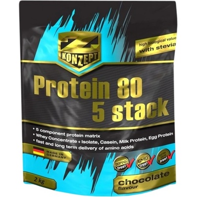 Z-KONZEPT Protein 80 5 stack 2000 g