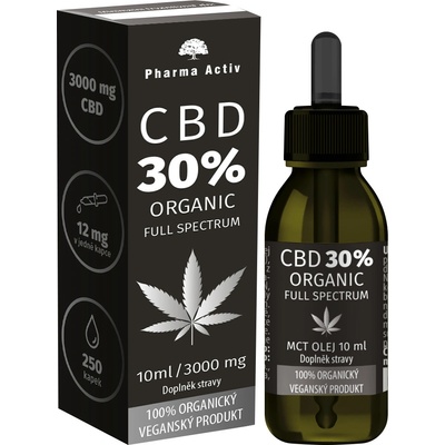 Pharma Activ CBD 30% organic 3000 mg Full Spectrum 10 ml