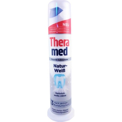 Theramed Natur-weis bieliaca s dávkovačom 100 ml