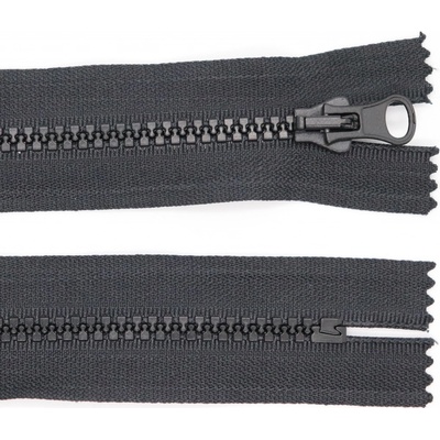 Kostěný zip šíře 5 mm délka 20 cm nedělitelný