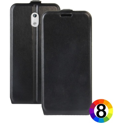 Nokia 3 Флип Кожен Калъф и Протектор