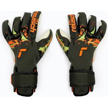 Reusch Вратарски ръкавици Reusch Pure Contact Gold X Adaptive Flex зелени 5370015-5556