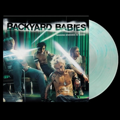 Backyard Babies: Making Enemies is Good (Limited Coloured Green Marbled Translucent Vinyl, Re-Issue) - Vinyl LP