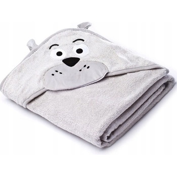 Sensillo Detská osuška 100x100cm Hroch sivá