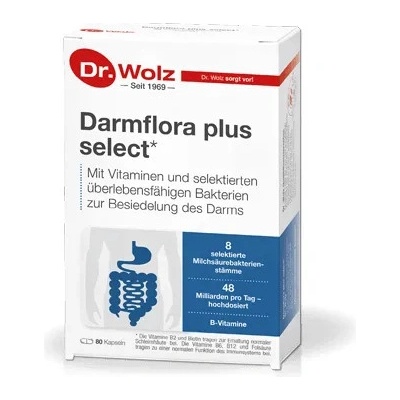 Dr. Wolz Darmflora plus select 80 kapsúl