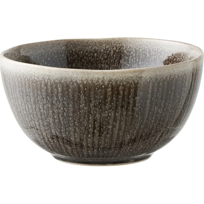Nordic Living Šedá kameninová miska Violette 14,5 cm