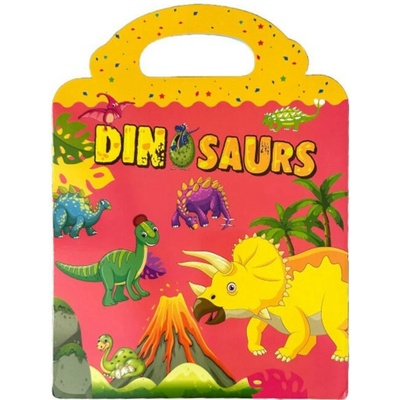 Znovupoužiteľné samolepky pre deti dinosaurs