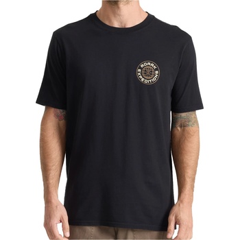Roark Мъжка тениска Roark Goin Global T-shirt - Black - размер M (216-7595-0112)