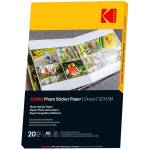Kodak Стикер за фотохартия KODAK, A6, 10x15cm, гланц, 120g, 20бр KO-3510645 (KO-3510645)