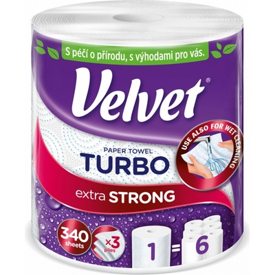 Velvet Turbo, třívrstvé, 78 m