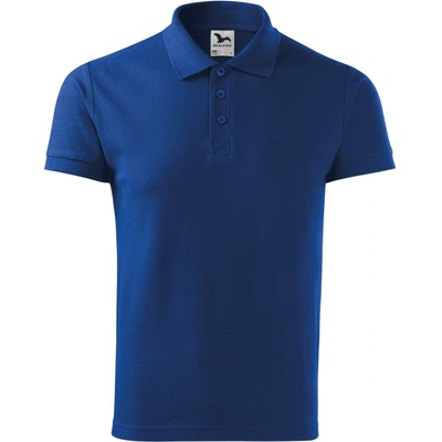 Pánská polokošile cotton královská modrá
