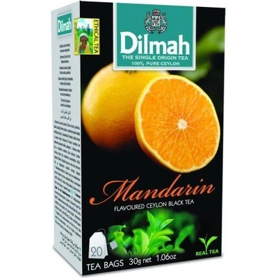 Dilmah Mandarin čaj čierny mandarínka 20 x 1,5 g