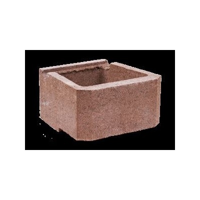 CUP STONE velký hladký Červená
