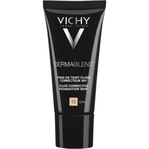 Vichy Dermablend Коригиращ фон дьо тен флуид, №15 Opal, SPF35, 30 ml - ozone