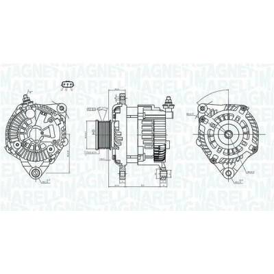 generátor MAGNETI MARELLI 063731946010