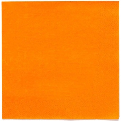 Amscan Servítky papierové oranžové Pumpkin 33x33cm 20 ks
