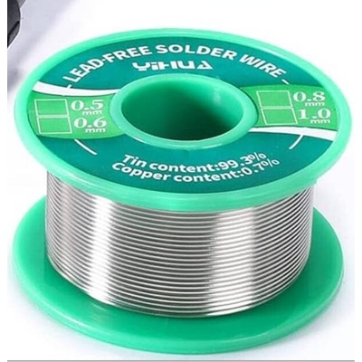 YIHUA bezolovnatý cín 50g Sn99Cu0.7Ag0.3 různé typy - 2 mm