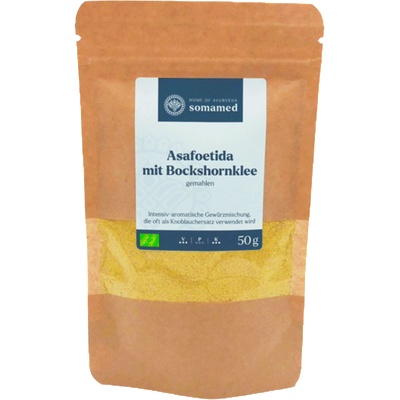 Home of Ayurveda somamed Асафоетида със семена от сминдух - 50 г