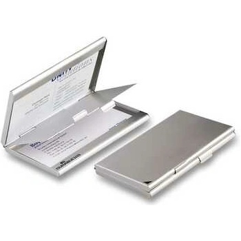 Durable - Zásobník na vizitky stříbrný na 2 x 10 vizitek