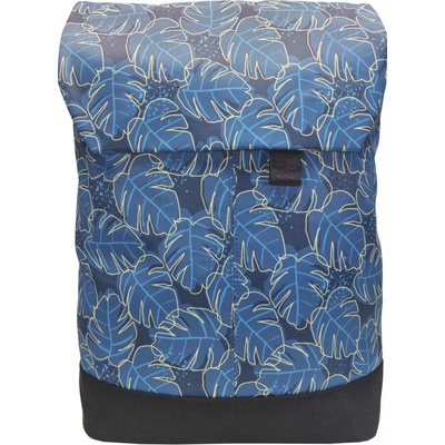 Tapple Černo-modrý květinový s klopou Harmony 19 l