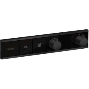 Hansgrohe RainSelect - Смесител за вграждане за 2 консуматора, черен мат 15380670 (15380670)