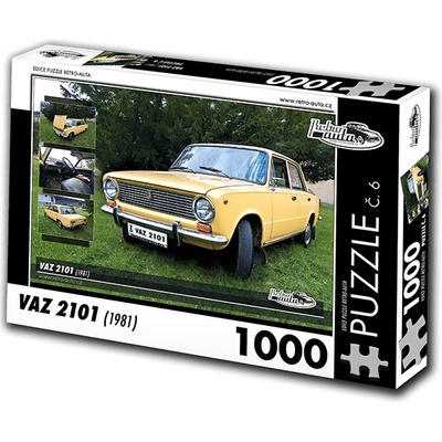 Retro-Auta č. 06 VAZ 2101 1981 1000 dílků