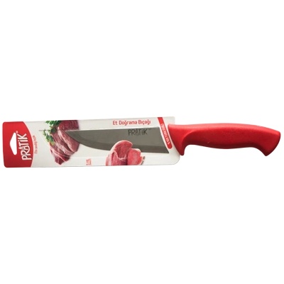 Pirge PIRGE-PRATIK-Нож за месо No1 13см(43034)ЧЕРВЕН (0199167)