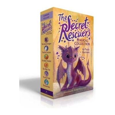 The Secret Rescuers Magical Collection: The Storm Dragon; The Sky Unicorn; The Baby Firebird; The Magic Fox; The Star Wolf; The Sea Pony Harrison PaulaPaperback – Hledejceny.cz