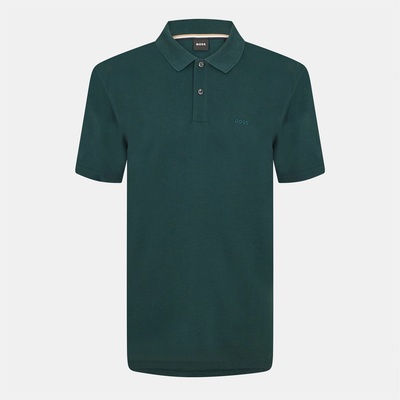 Boss Блуза с яка Boss Men's HBB Pallas Polo Iconic Logo Embroidered Shirt - Dark Green