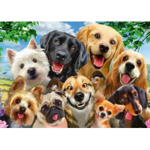 Schmidt Spiele - Puzzle Dog Selfie - 500 piese