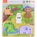 Trefl Fisher Price vkládačka Divoká zvířátka