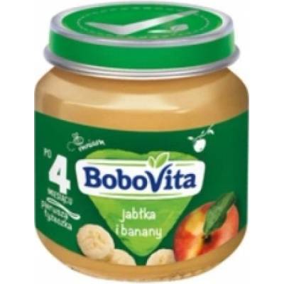 Bobovita jablká banány 125 g